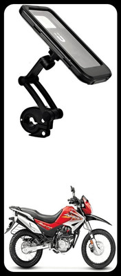 BITWEAVE Waterproof Phone Holder for Scooters | Mobile Bike Mount with Adjustable Touch Bike Mobile Holder(Black)