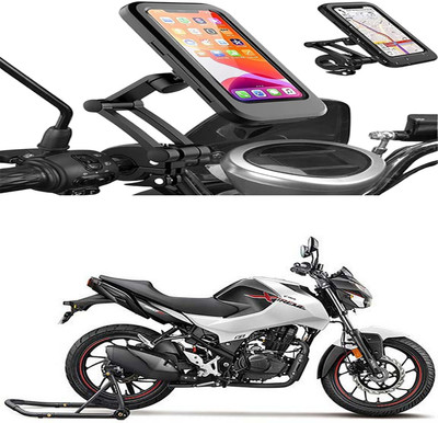 MS Wholesellar Shockproof Waterproof Bike Mobile Stand Secure Grip Anti-... Bike Mobile Holder(Black)