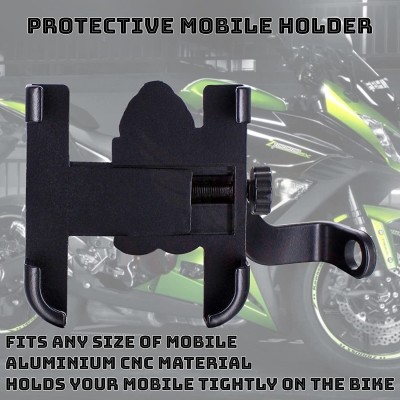 ADITYA GLOBAL Bike Mobile Holder(Black)