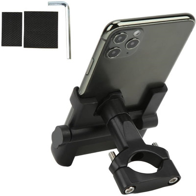 Navineha C 1 Metal Navigation Bike Mobile Holder(Black)