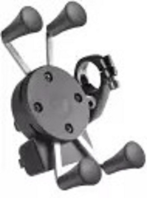 MODAROCK Mobile Phone Holder with USB Charger Bike Mobile Holder Bike Mobile Holder(Black)