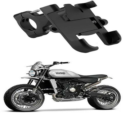 MS Wholesellar MSW RideMount182 Bike Mobile Holder(Black)