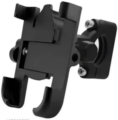 SSRENTERPRIESE Universal Bike Mount Holder Verson 2.0 Metal Body 360 Degree Bike Mobile Holder(Black)