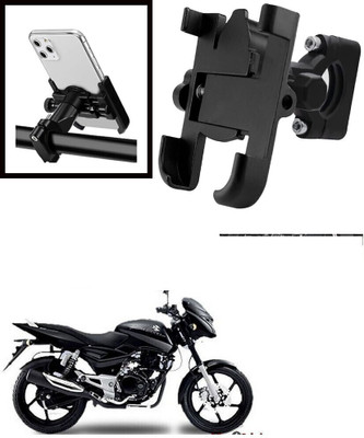 Naveeneha C 1 GPS Metal Pulsar/Discover/Splender/Activa Bike Mobile Holder(Black)