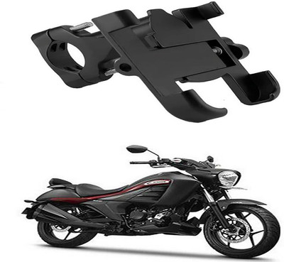 MS Wholesellar MSW RideMount132 Bike Mobile Holder(Black)