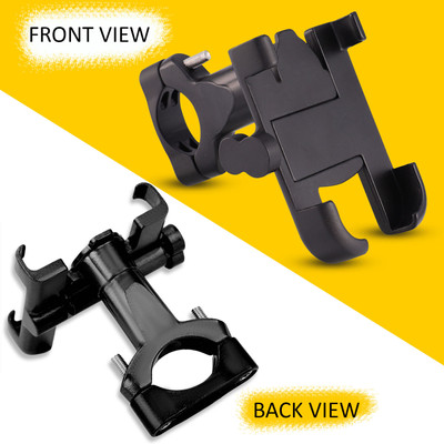 Casa Tech Rotable 360° handle for Almunium Bike & Bicyle Mobile Holder. Bike Mobile Holder(Black)