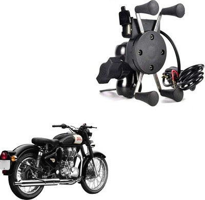 rajcell SPIDER DESIGN X GRIP MOBILE HOLDER-048 Bike Mobile Holder(Black)