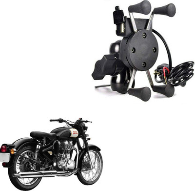 Rajcellpoint SPIDER DESIGN X GRIP MOBILE HOLDER-048 Bike Mobile Holder(Black)