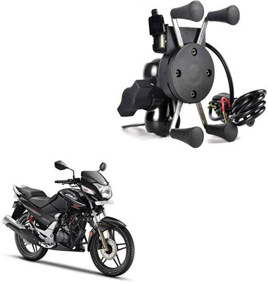 rajcell SPIDER DESIGN X GRIP MOBILE HOLDER-113 Bike Mobile Holder(Black)