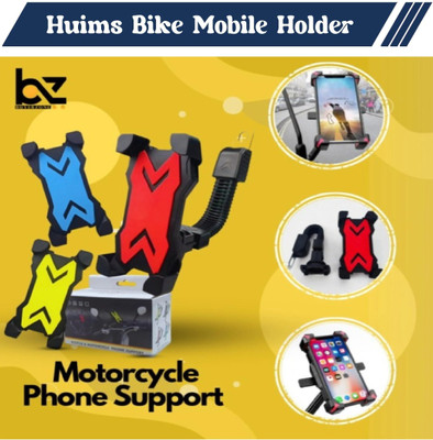 Raghunandan SPIDER DESIGN X GRIP MOBILE HOLDER_Bike_56D Bike Mobile Holder(Black)