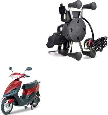 Rajcellpoint SPIDER DESIGN X GRIP MOBILE HOLDER-168 Bike Mobile Holder(Black)