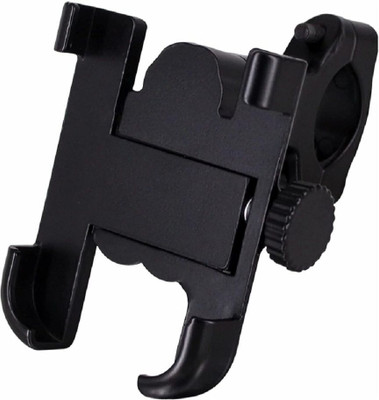 Naveeneha C 1 Metal 55 Bike Mobile Holder(Black)