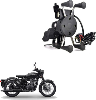 Rajcellpoint SPIDER DESIGN X GRIP MOBILE HOLDER-054 Bike Mobile Holder(Black)