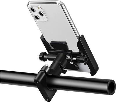 CapeShoppers CNC Mobile Holder C1 Bike Mobile Holder(Black)