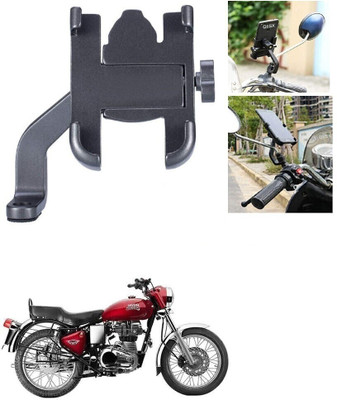 Naveeneha Handle Fitting C2 Without Charging Bike Mobile Holder(Black)