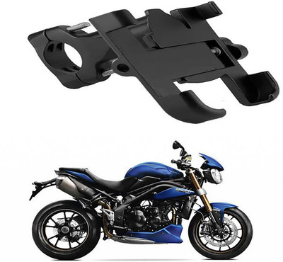 MS Wholesellar MSW RideMount198 Bike Mobile Holder(Black)