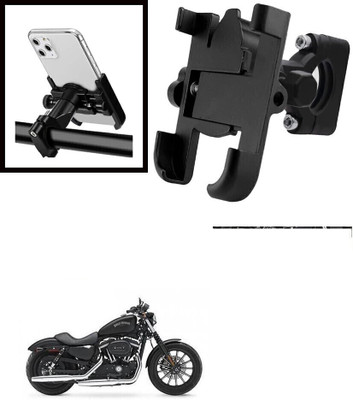 AUTODAZZ Bike Mobile Holder |360° Rotation | Anti-Slip | Bike Mobile Holder(Black)