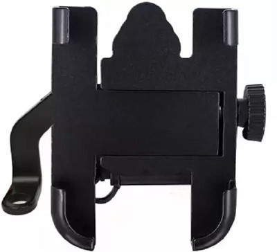 Huims Phone Holder Scooty Motorbike Rearview Mirror Holder Mount Universal Bike Mobile Holder(Black)