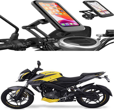 MS Wholesellar Bike Mobile Holder Waterproof Universal Fit for All Phones Bike Mobile Holder(Black)