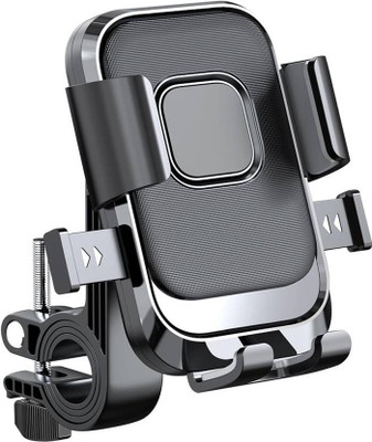 somefly adjustable anti shake cycle & bike mobile stand for all mobile waterproof Bike Mobile Holder(Black)