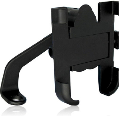 AUTODAZZ Navigation 360 Dgree Metal C 2 Bike Mobile Holder(Black)