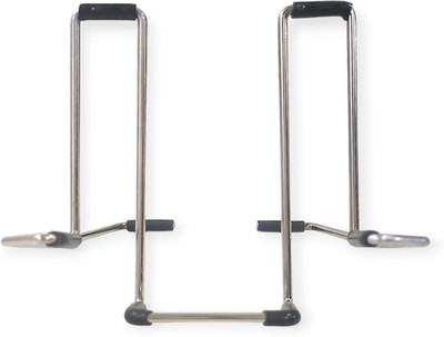 TCA Mobile Stand With Two-in-One Positions With Strong Base Grip Bike Mobile Holder(Silver)