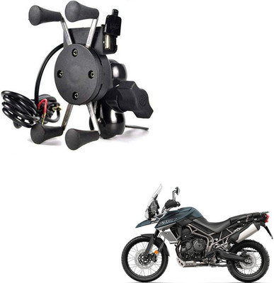 INGPRIDE DESIGN X GRIP MOBILE HOLDER-069 Bike Mobile Holder(Black)