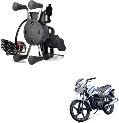INGPRIDE SPIDER DESIGN X GRIP MOBILE HOLDER-212 Bike Mobile Holder(Black)