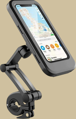 Galaxyway Bike Phone Mount Waterproof Phone Holder 360 Rotation_n4 Bike Mobile Holder(Black)
