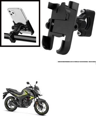 Naveeneha Without charging metal Bike Mobile Holder(Black)