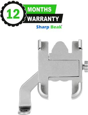Sharp beak ® A1 Universal Bike Mount Holder Verson 2.0 Metal Body 360 Degree Bike Mobile Holder(Silver)