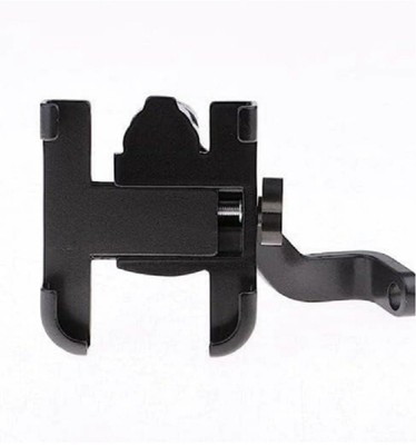 AUTODAZZ Metal C2 Without USB Bike Mobile Holder(Black)