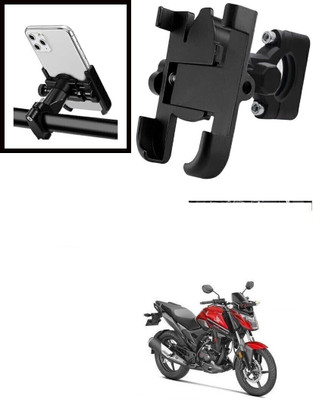 Naveeneha C 1 Metal GPS Bike Mobile Holder(Black)