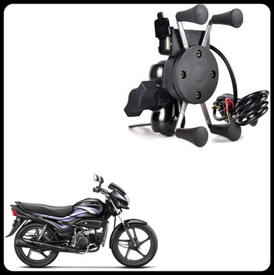 GAURIENTERPRIES SPIDER DESIGN X GRIP MOBILE HOLDER-136 Bike Mobile Holder(Black)