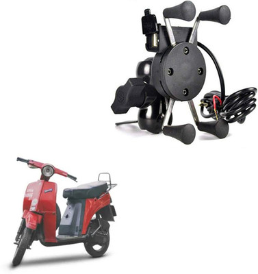 Delhismart SPIDER DESIGN X GRIP MOBILE HOLDER-108 Bike Mobile Holder(Black)
