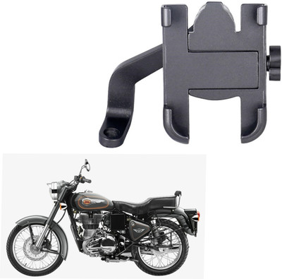 ASRYD 360 Degree Rotating Mirror X92 Universal Bike Mount Holder Version 2 Metal Body Bike Mobile Holder(Black)