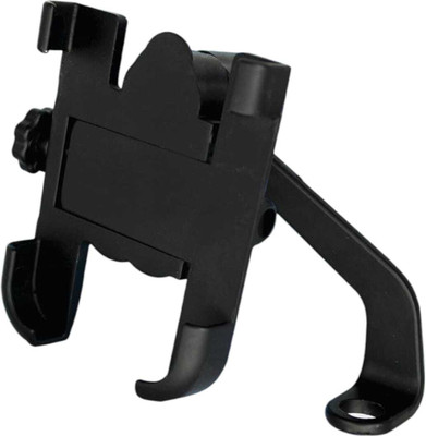Naveeneha Handle Fitting Aluminium Mobile Holder C 2 Bike Mobile Holder(Black)