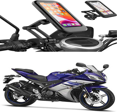MS Wholesellar Shockproof Waterproof Bike Mobile Stand Secure Grip Anti-... Bike Mobile Holder(Black)