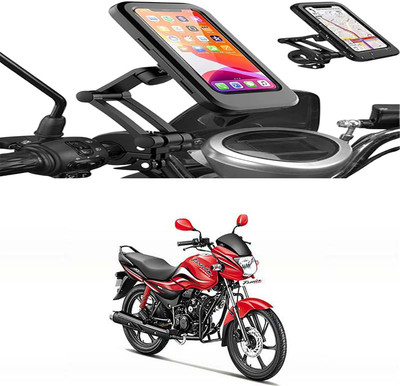 MS Wholesellar Universal Bike Phone Mount for Navigation & GPS Use Bike Mobile Holder(Black)