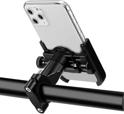 PRITITHING Universal Bike Mount Holder Metal Body 360° Rotating for Bicycle,Motorcycle Fit Bike Mobile Holder(Black)