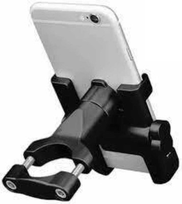 ANANDANI ACCESSORIES MOTORCYCLE (MODEL-C1) PHONE HOLDER 360 ROTATABLE Bike Mobile Holder(Black)