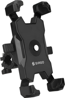 SIAGO S4A Universal Bike Mount Holder with 360 Degree Rotation Bike Mobile Holder(Black)