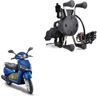 INGPRIDE SPIDER DESIGN X GRIP MOBILE HOLDER-175 Bike Mobile Holder(Black)