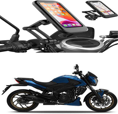 MS Wholesellar Scooter Bike Mobile Holder Waterproof Rainproof & Dustpro... Bike Mobile Holder(Black)