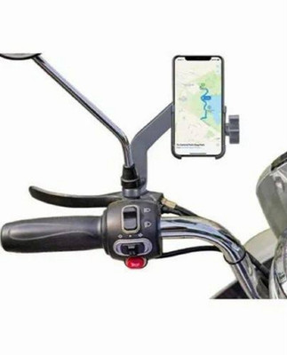 Naveeneha without charging Bike Mobile Holder(Black)