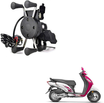 INGPRIDE SPIDER DESIGN X GRIP MOBILE HOLDER-142 Bike Mobile Holder(Black)