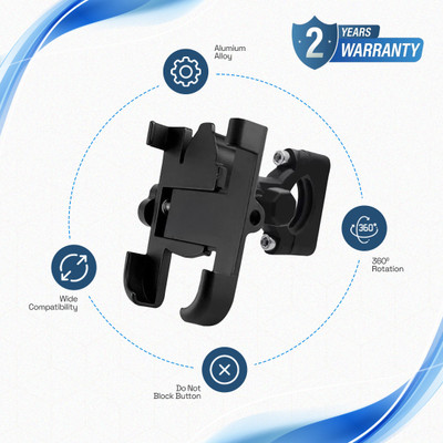 Huims Bike Mobile Holder(Black)