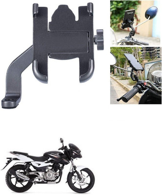 Naveeneha Metal C2 Without USB Port Bike Mobile Holder(Black)