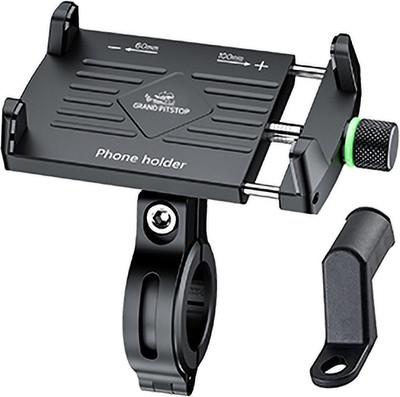GrandPitstop Claw-Grip Mobile Holder Mount Bike Mobile Holder(Black)