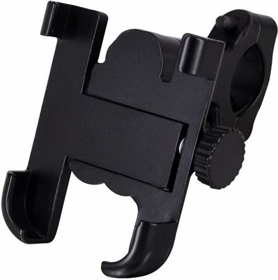 FTC Universal Bike Mount Holder Metal Body 360 Degree Rotating Handlebar Metal Body Bike Mobile Holder(Black)